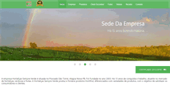 Desktop Screenshot of hortalicassempreverde.com